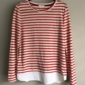 Tory Burch - Striped Long Sleeve